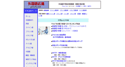 Desktop Screenshot of gaikoku.info